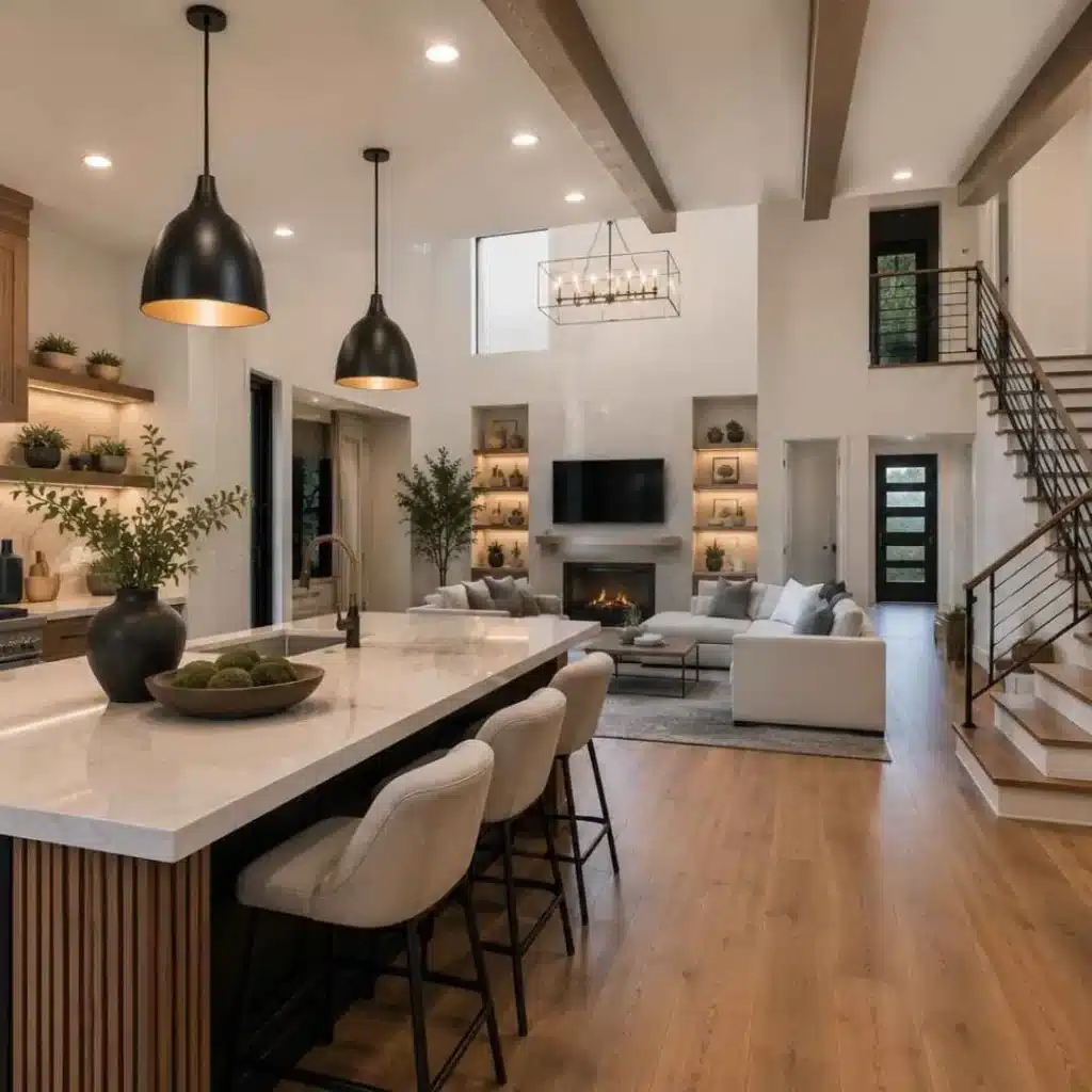 Beautifully finished whole-home remodel completed in Lake Forest.