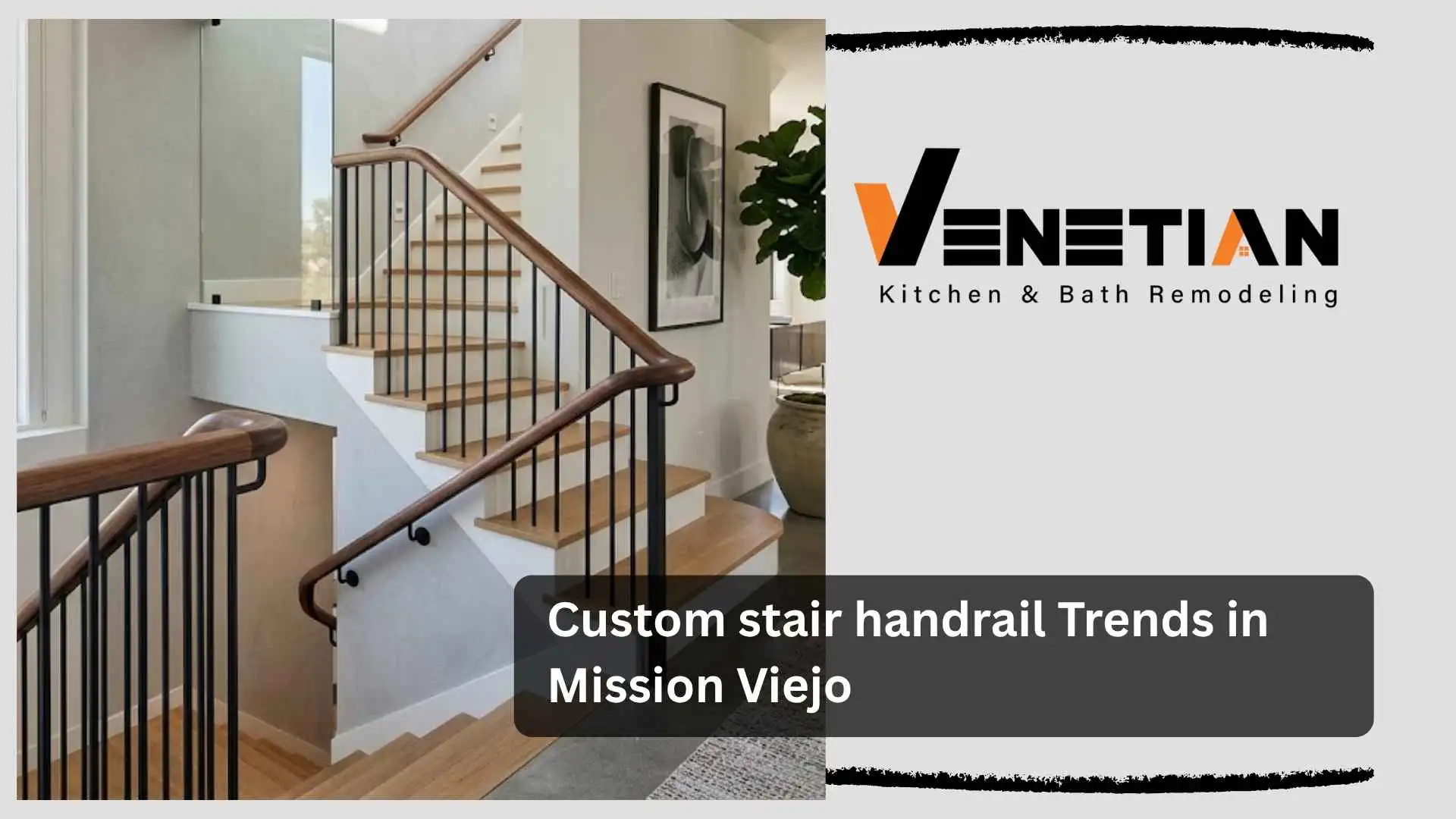 Custom stair handrail Trends in Mission Viejo